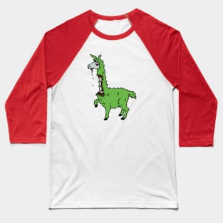 Undead Llama Baseball T-Shirt